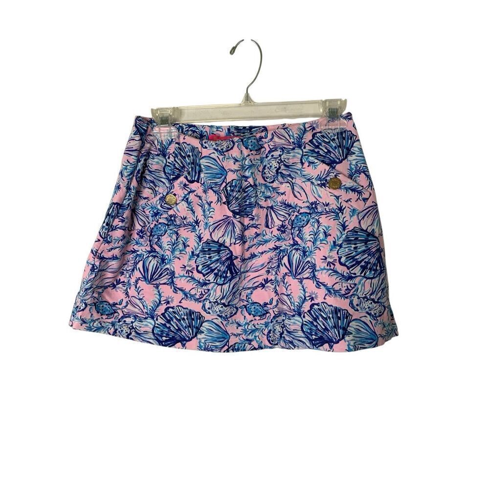 Lilly Pulitzer Madison Skort Turtlely Awesome women's size small